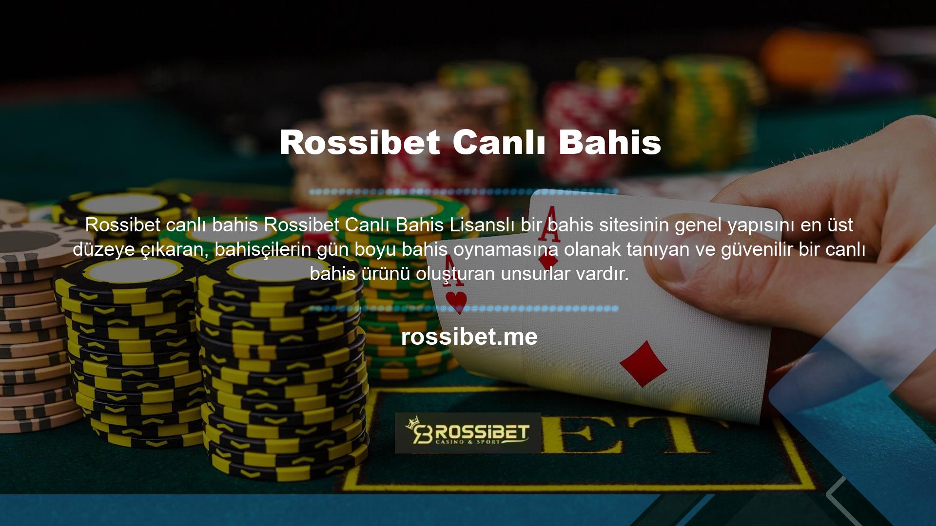 Rossibet yeni bir giriş adresi kullanarak casinoya geçiş yapabilir